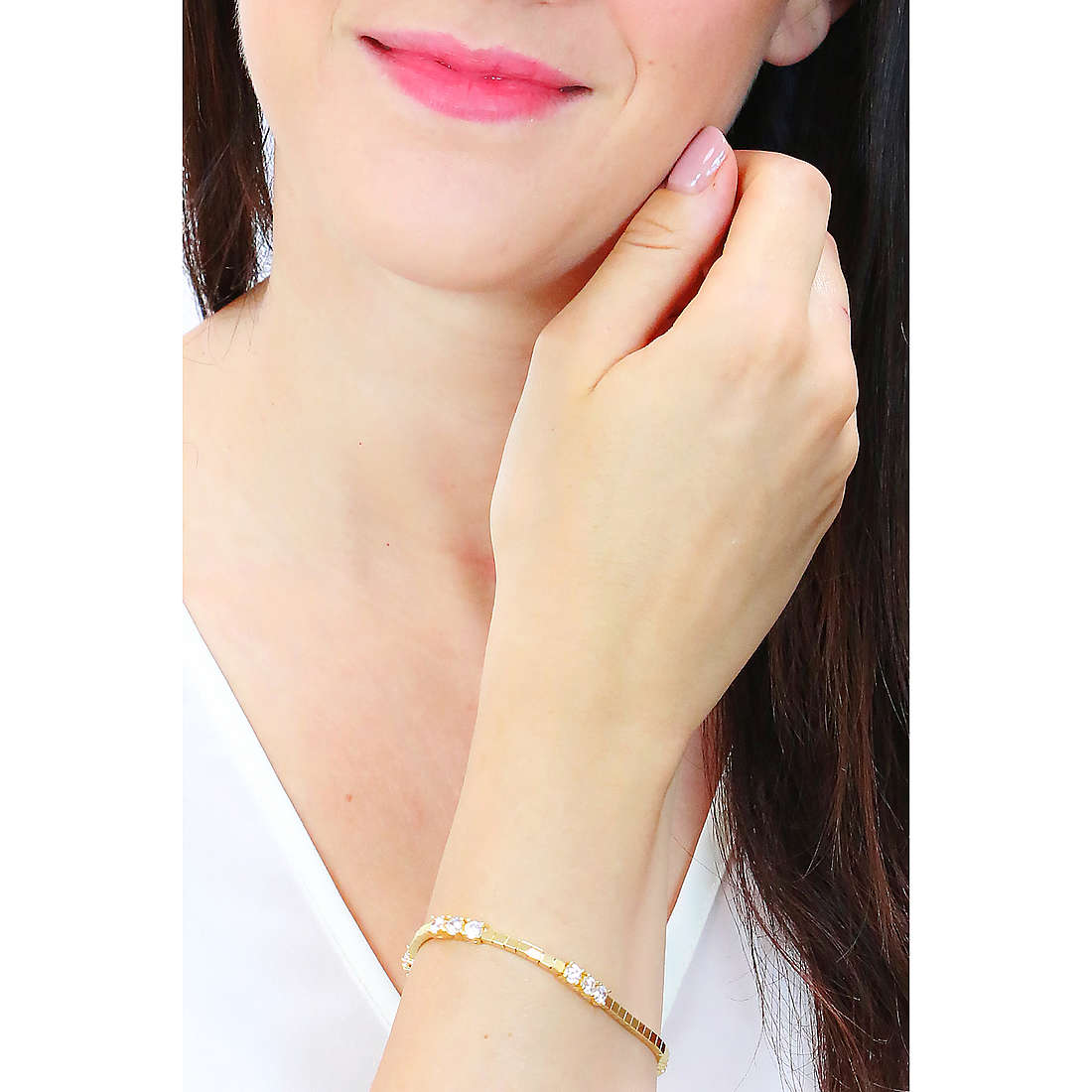 Morellato bracelets Scintille woman SAQF09 wearing