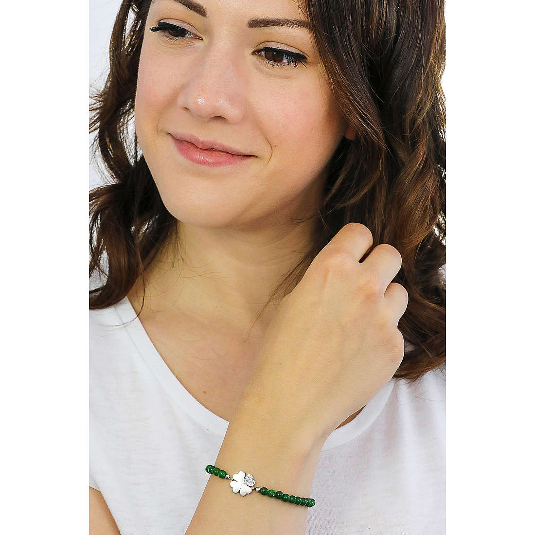Morellato bracelets Valentina woman SATQ08 wearing