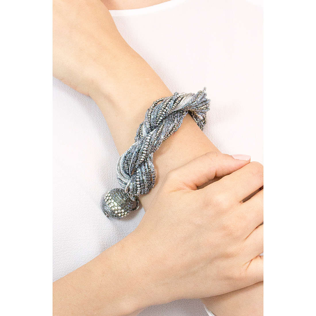 Ottaviani bracelets woman 470579 wearing