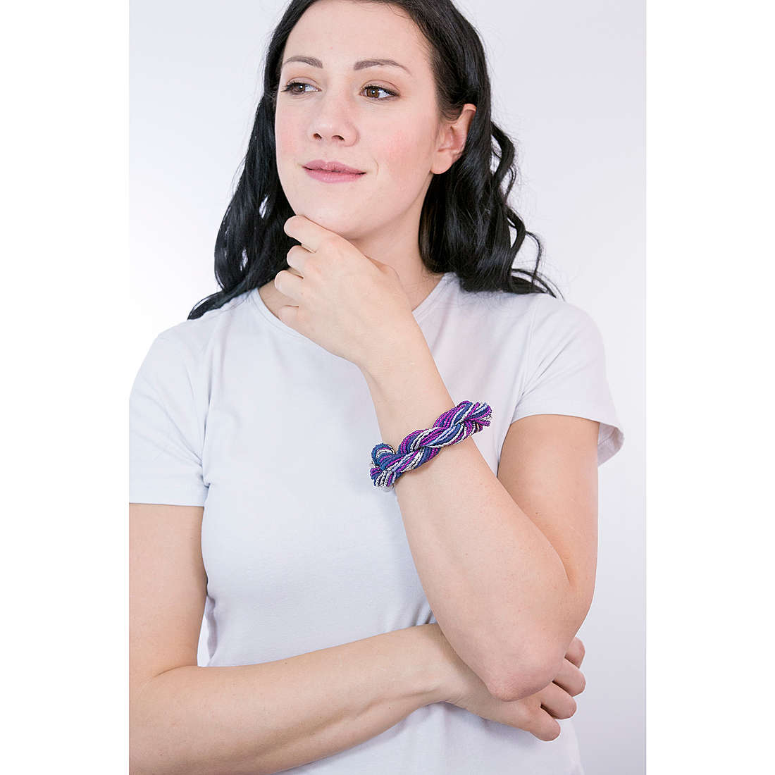 Ottaviani bracelets woman 500270B wearing
