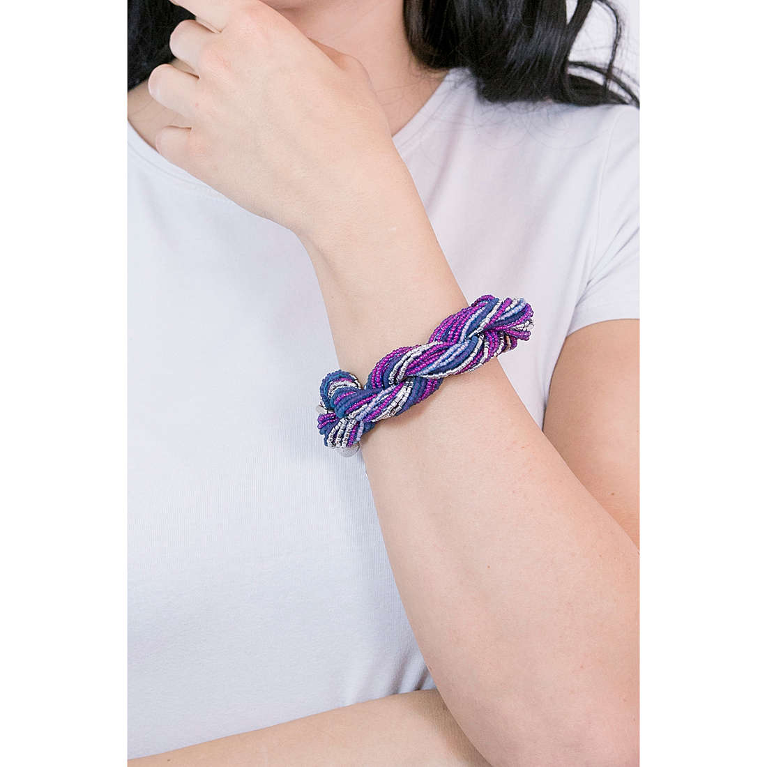 Ottaviani bracelets woman 500270B wearing