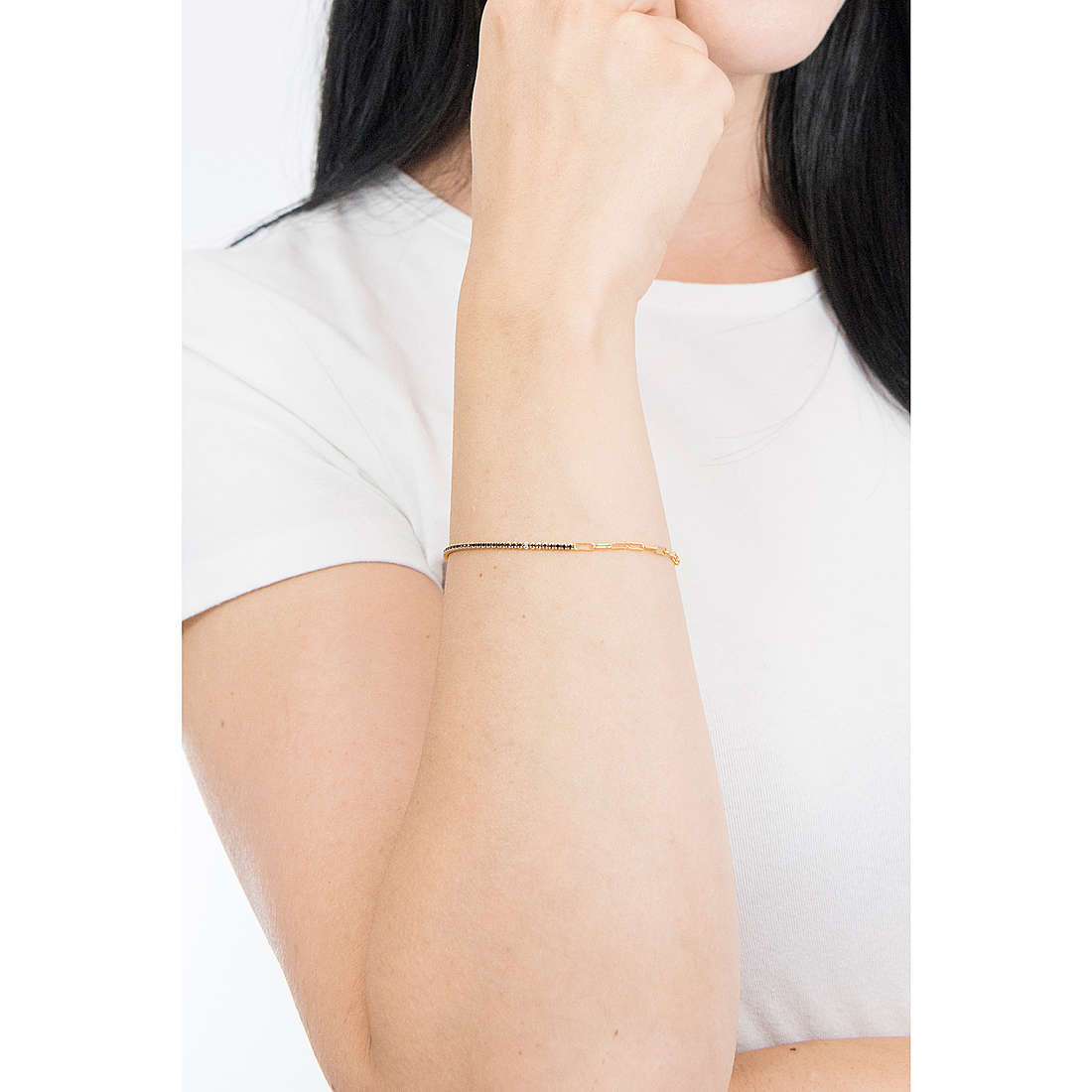 PDPaola bracelets woman PU01-042-U wearing