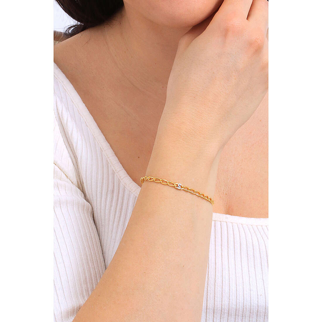 PDPaola bracelets woman PU01-556-U wearing