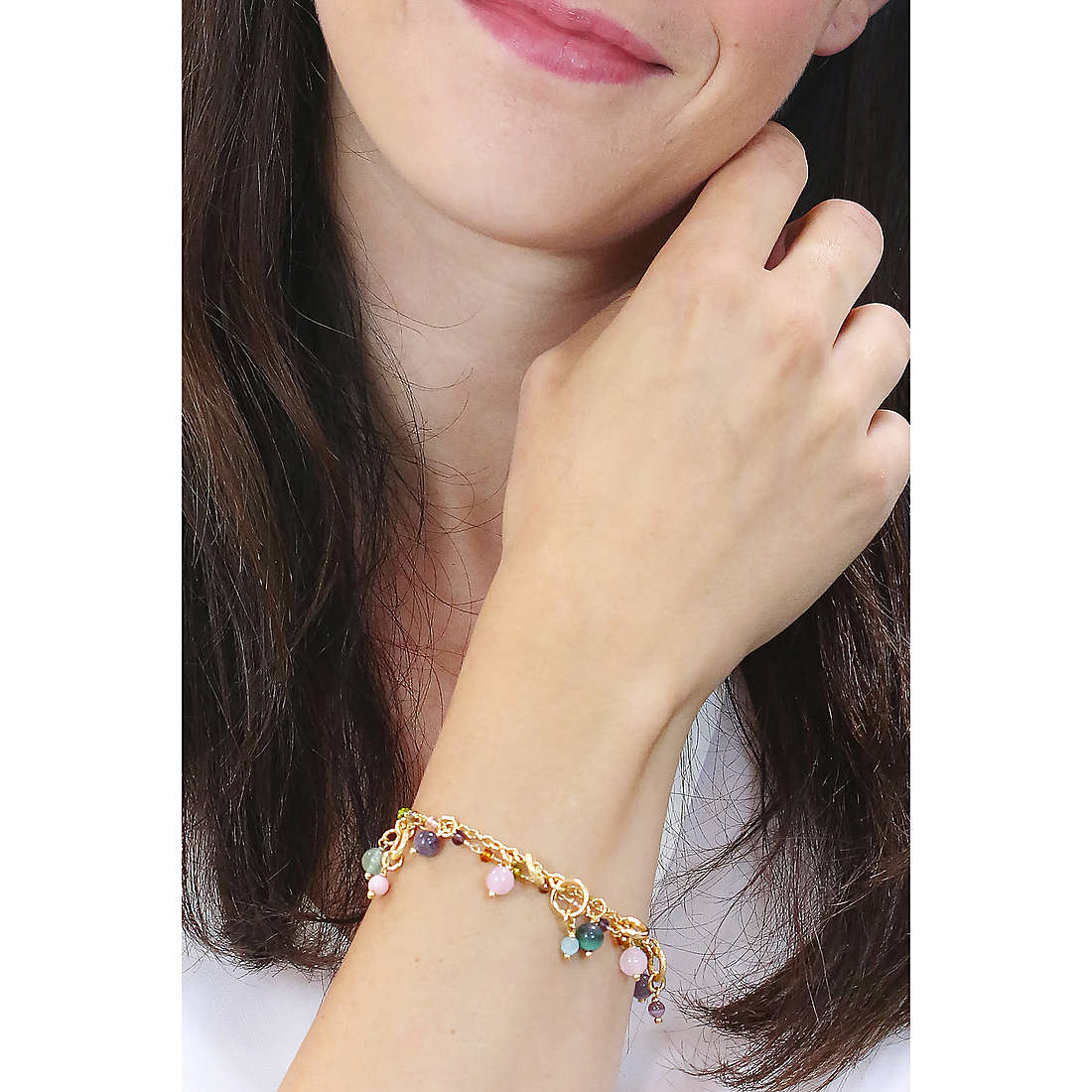 Sovrani bracelets Cristal Magique woman J5574 wearing