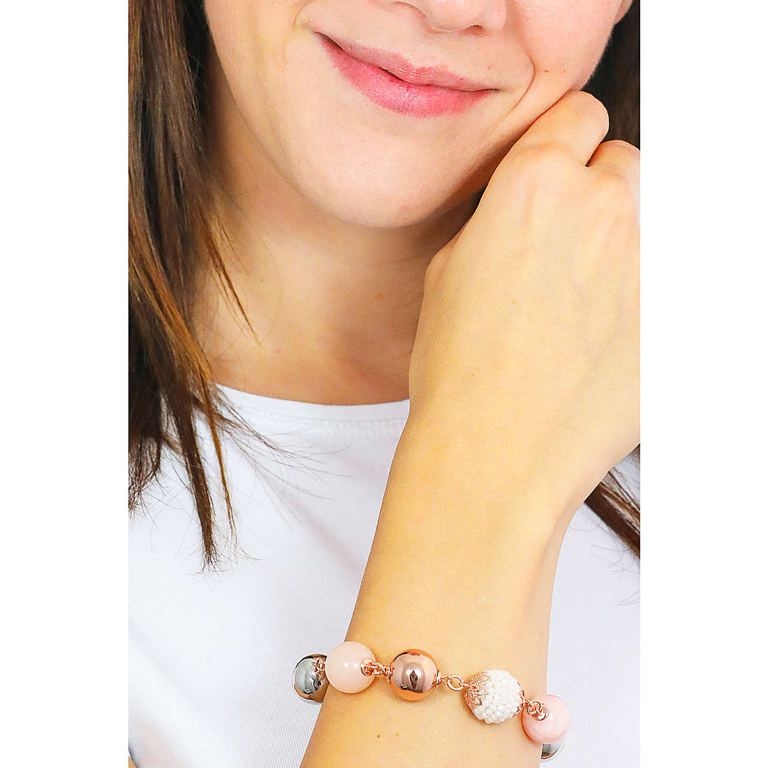 Sovrani bracelets Cristal Magique woman J6144 wearing