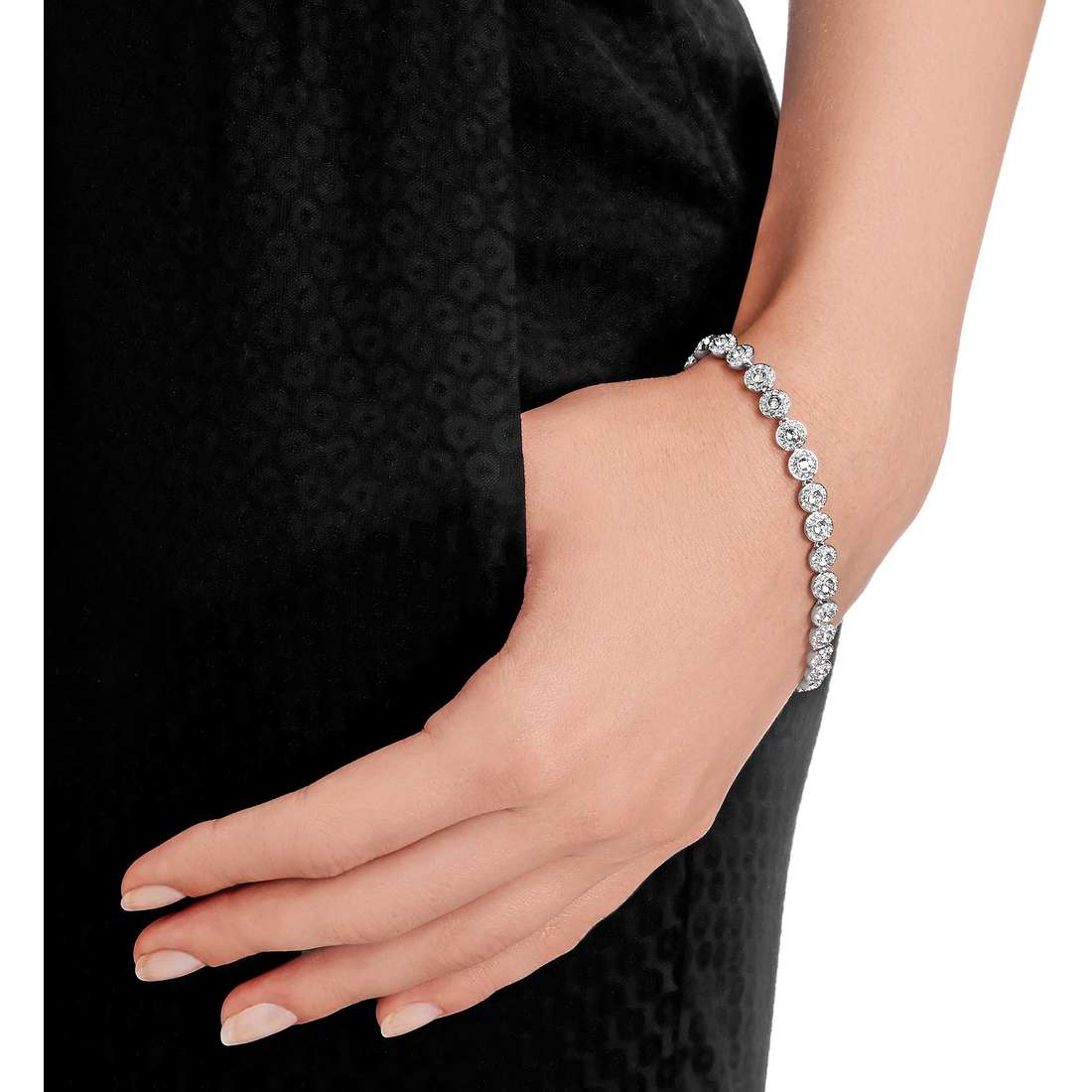 Swarovski bracelets Angelic woman 5071173 wearing