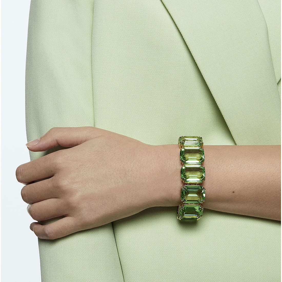 Swarovski bracelets Millenia woman 5598347 wearing