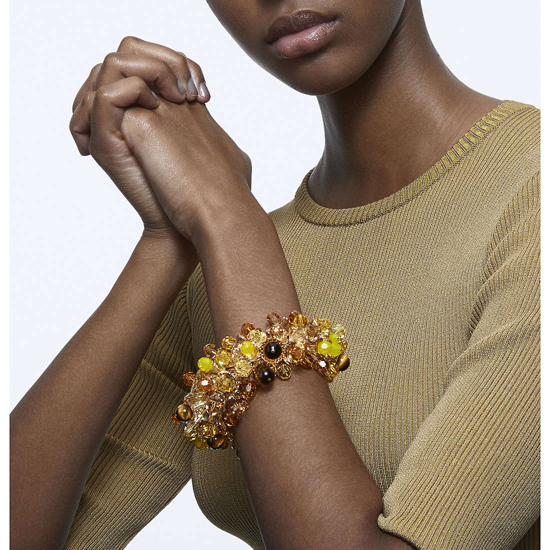 Swarovski bracelets Somnia woman 5647595 wearing