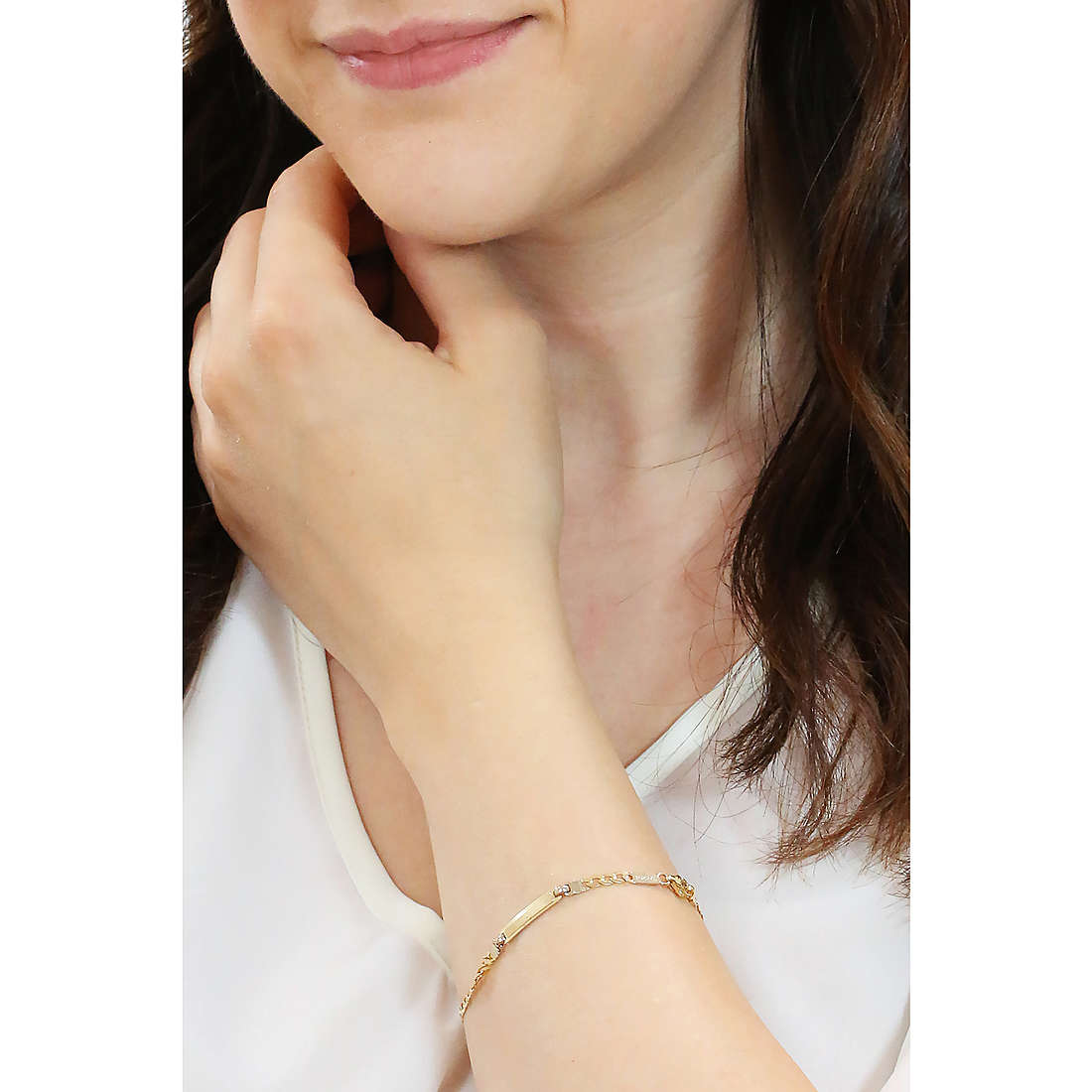 GioiaPura bracelets Oro 750 woman GP-S172761 wearing