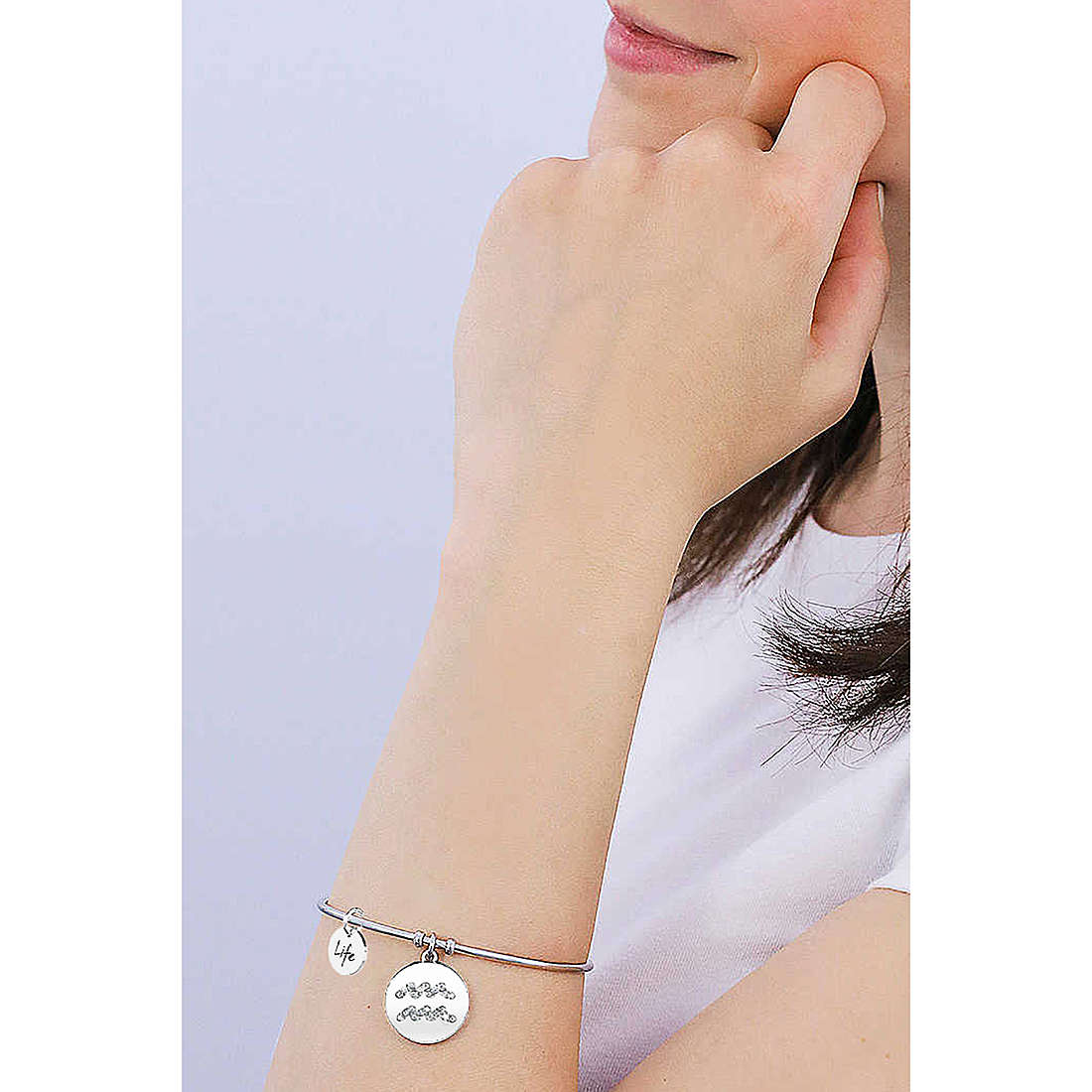 Kidult bracelets Symbols woman 231589 wearing