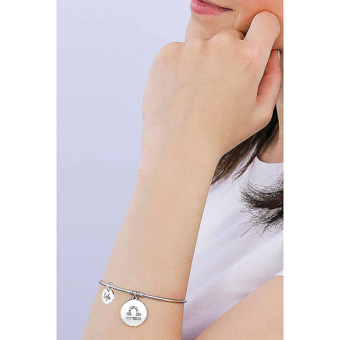 Kidult bracelets Symbols woman 231585 wearing