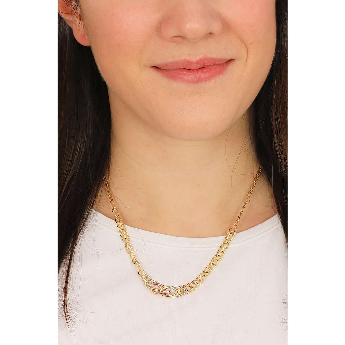 GioiaPura necklaces Oro 375 woman GP9-S189611 photo wearing