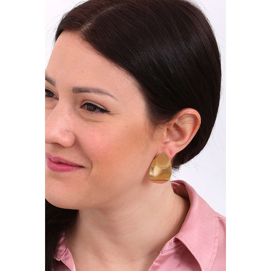 Breil earrings B Whisper woman TJ3233 wearing