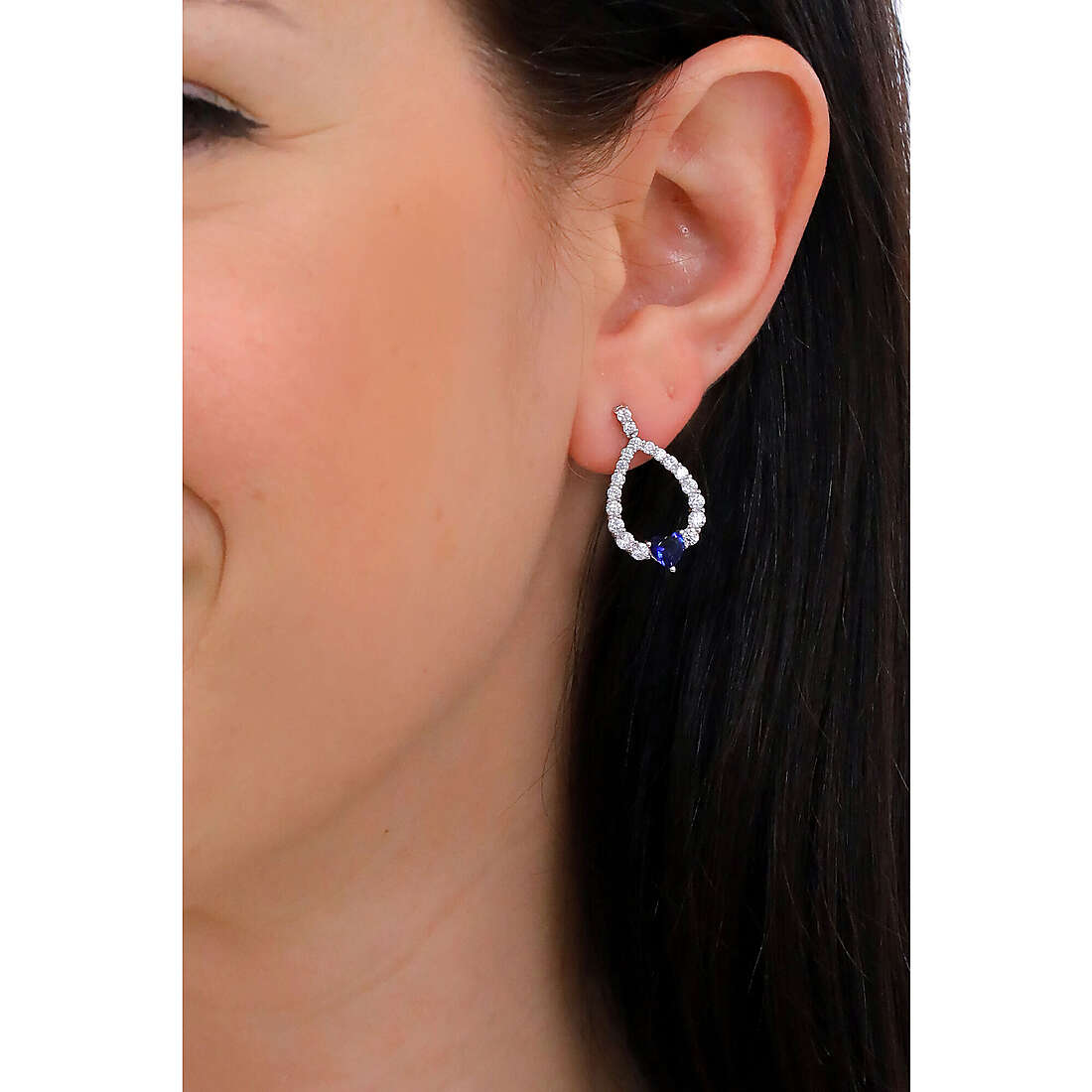 Sovrani earrings Luce woman J7141 wearing