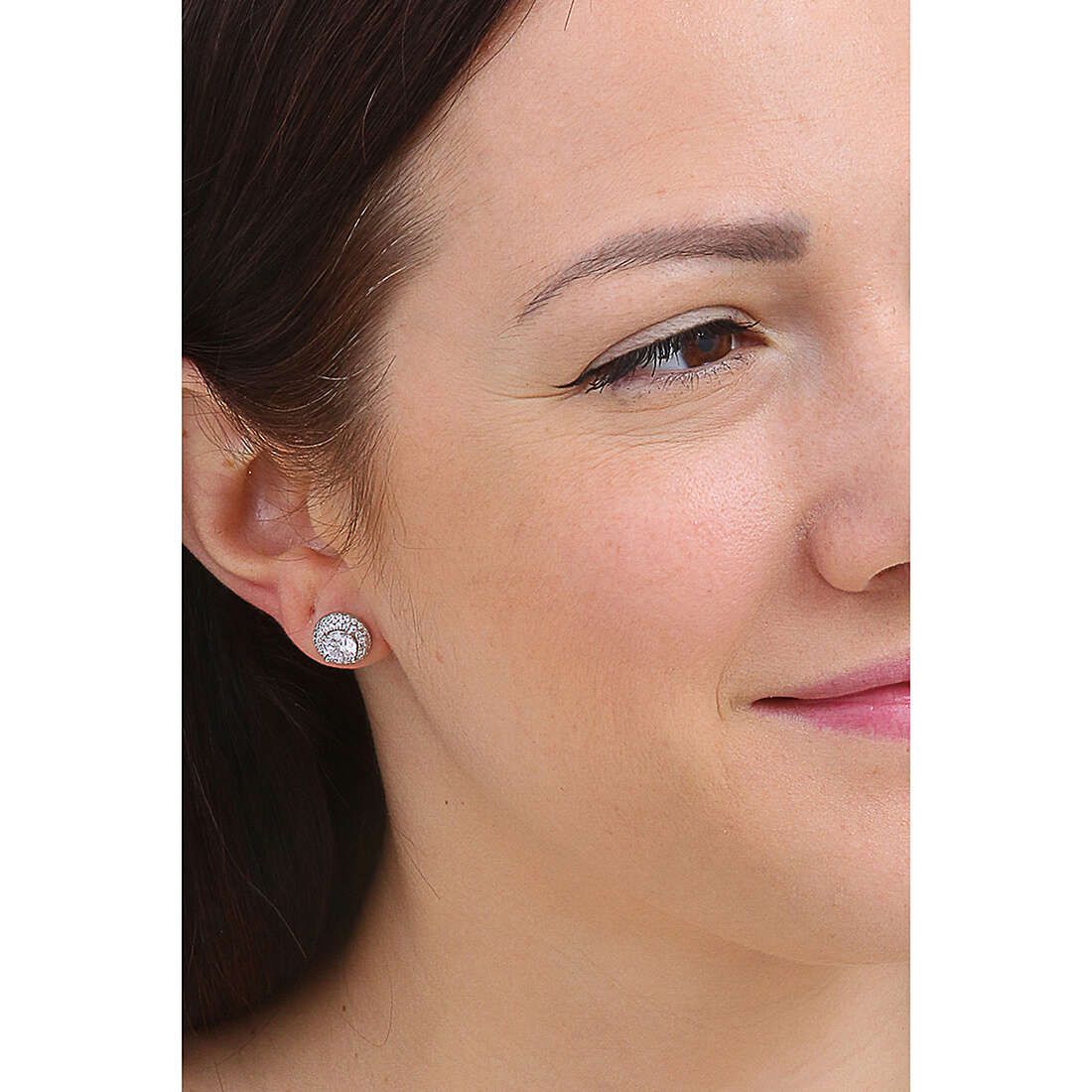 Sovrani earrings Luce woman J7157 wearing