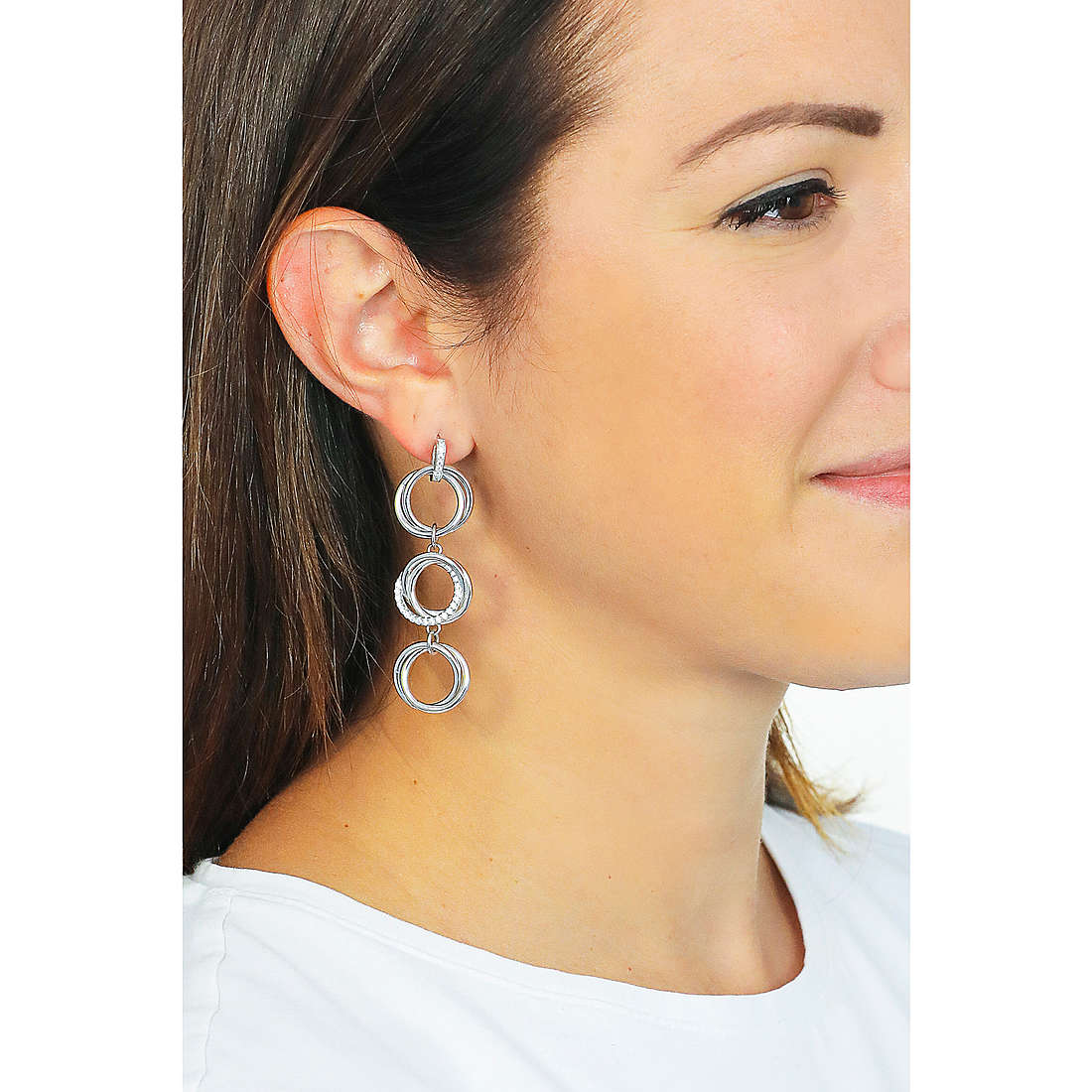 Boccadamo earrings Emilì woman OR710 wearing