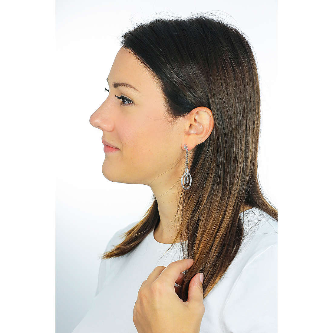 Boccadamo earrings Emilì woman OR714 wearing