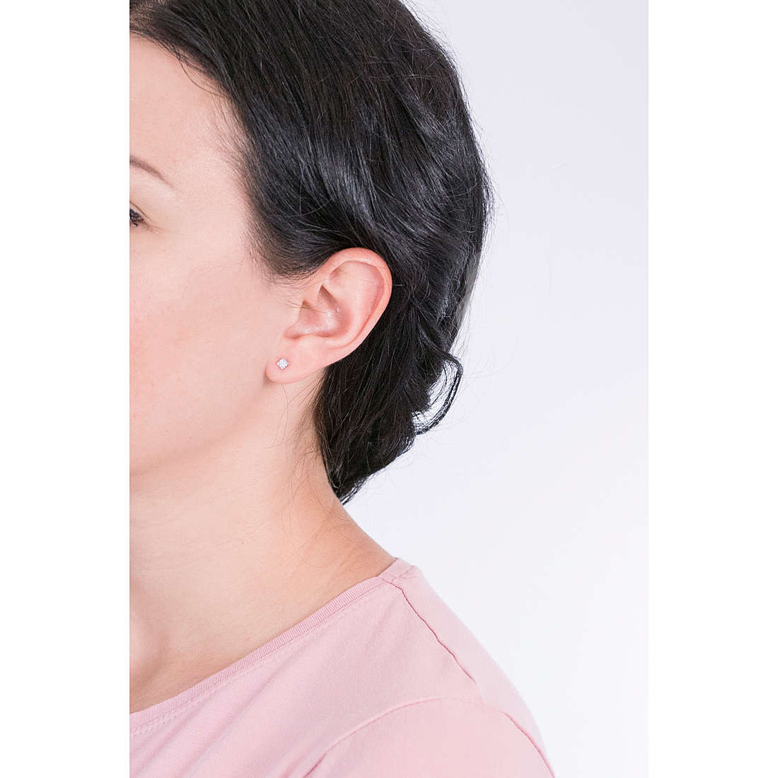 Comete earrings Storia di Luce woman ORB 864 wearing