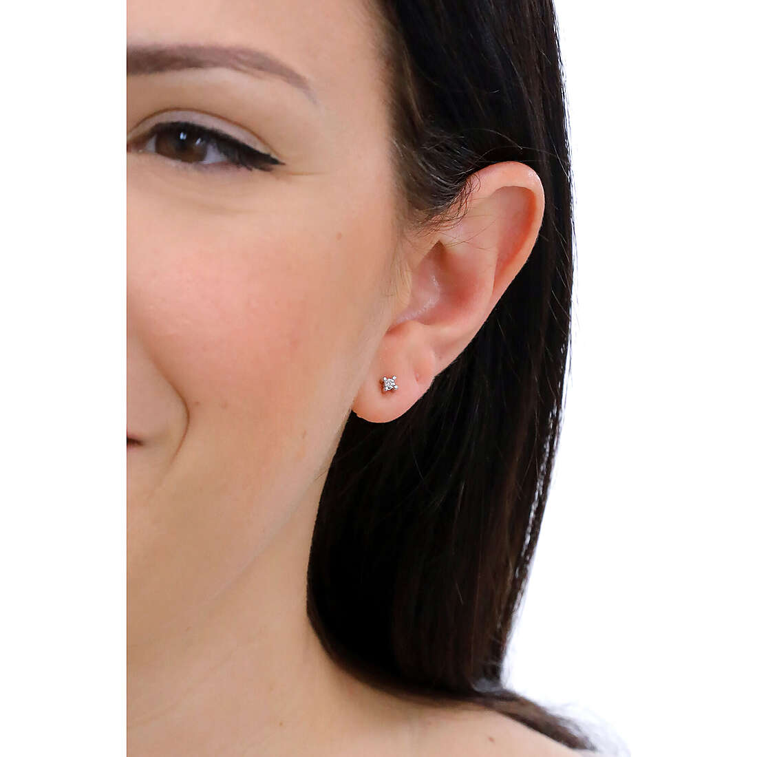Comete earrings Storia di Luce woman ORB 893 wearing