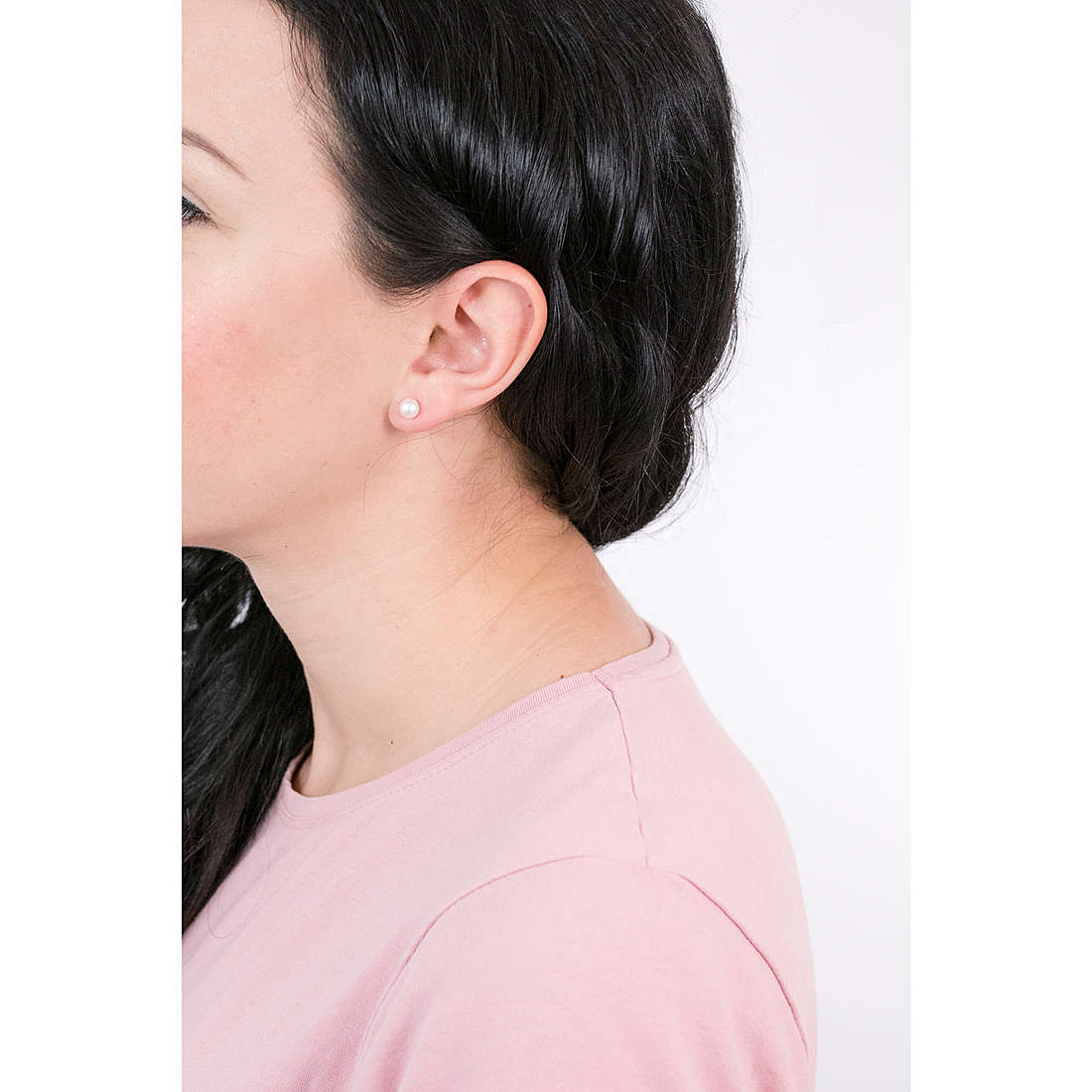 Comete earrings Storia di Luce woman ORP 695 wearing