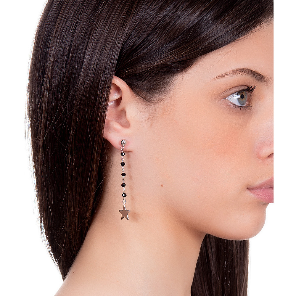 Boccadamo earrings Inkanto woman IK/OR03 wearing