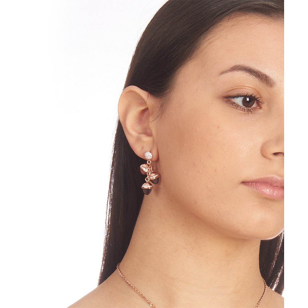 Boccadamo earrings Caleida woman KOR009RS wearing