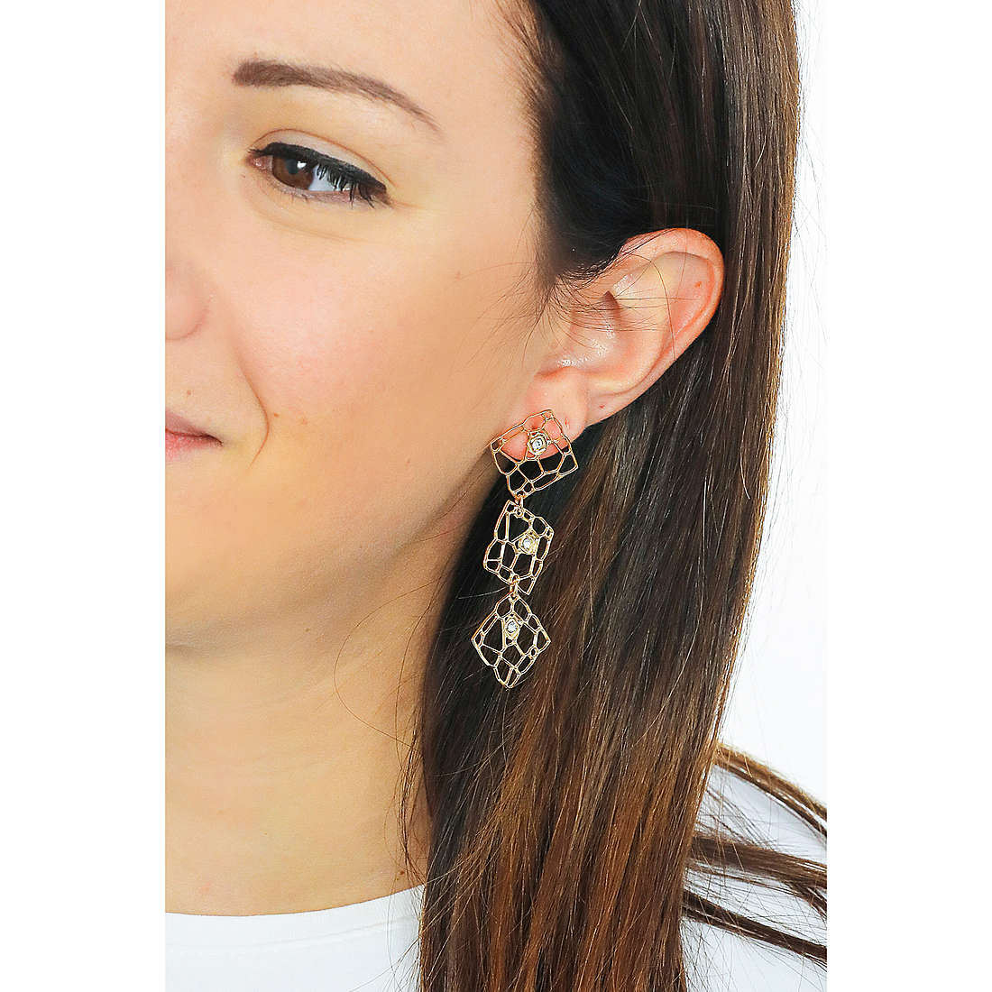 Boccadamo earrings Krisma woman XOR453D wearing