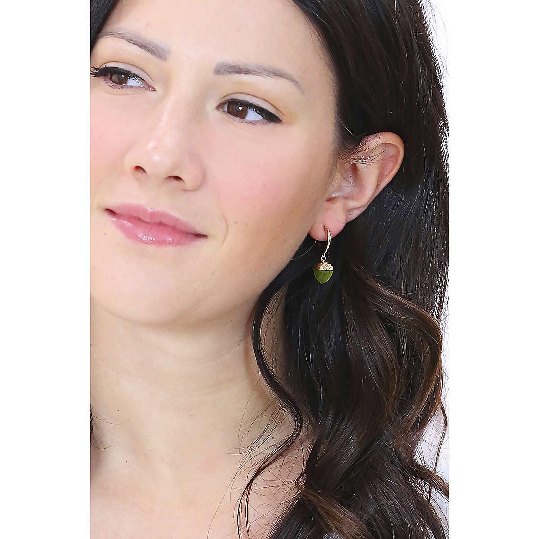 Boccadamo earrings Caleida woman XOR523DV wearing
