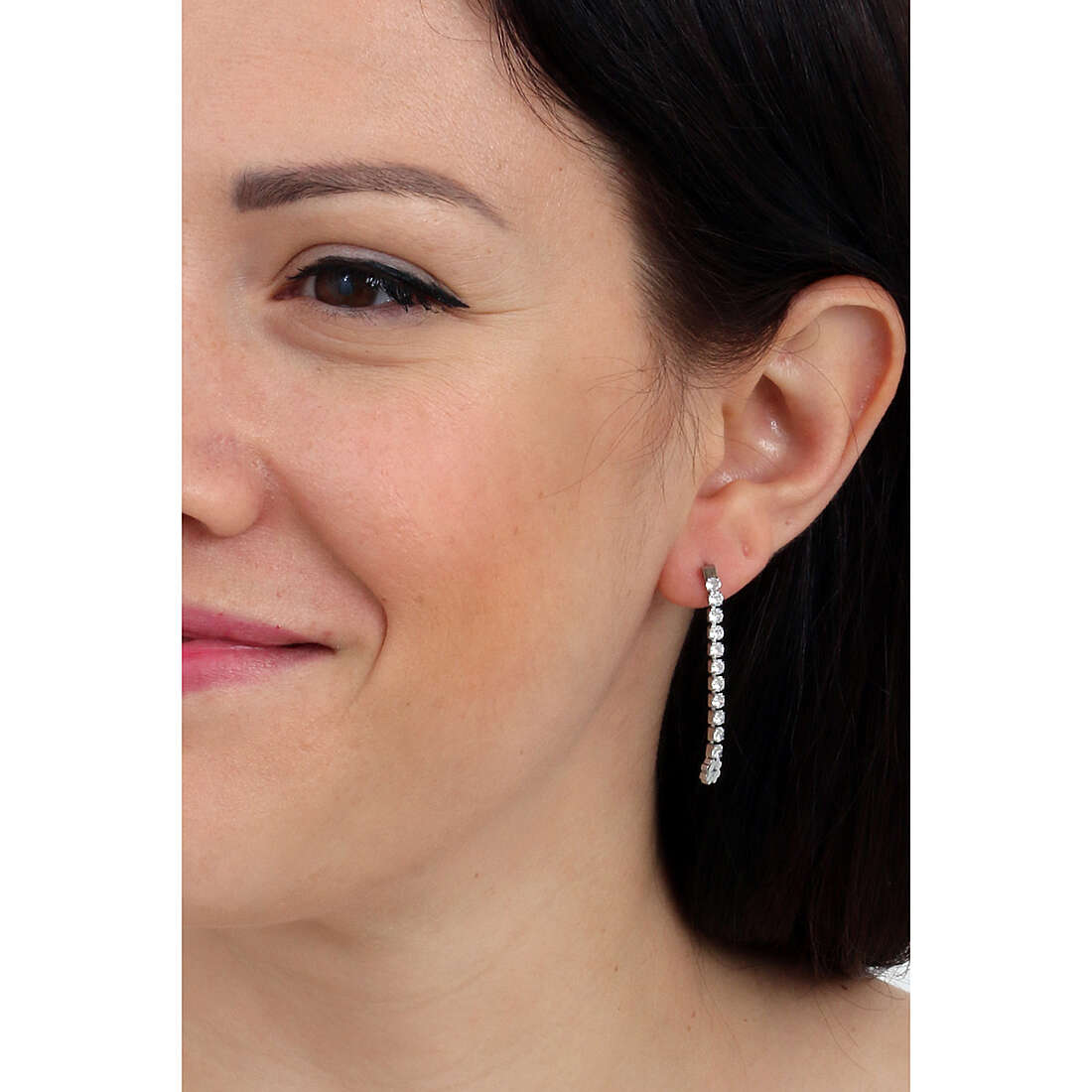 Luca Barra earrings woman OK1285 photo wearing