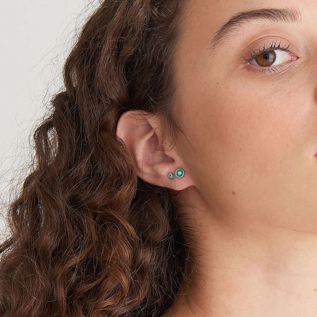 Ania Haie earrings Bright Future woman E028-02H-T wearing