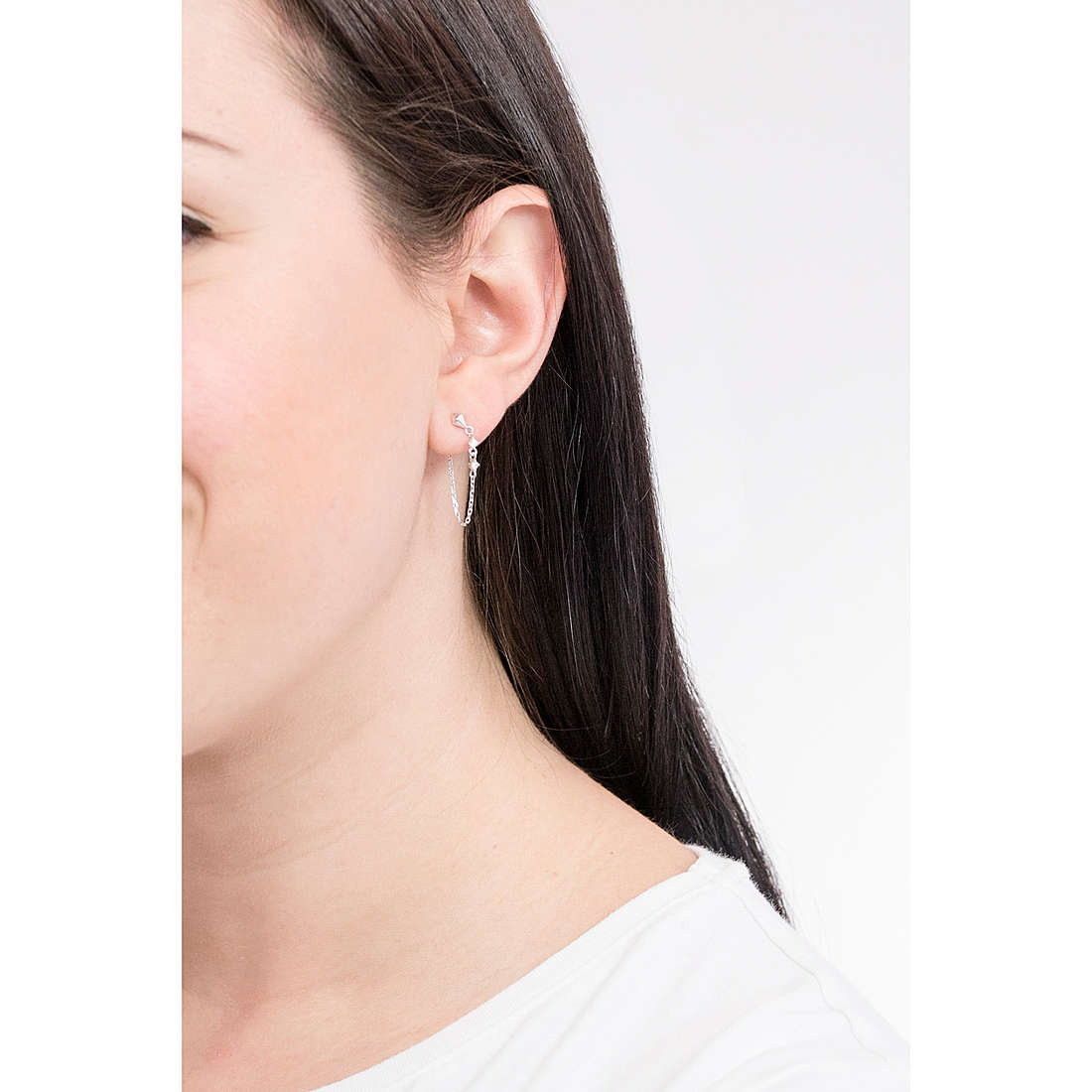 Ania Haie earrings Spike It Up woman E025-02H wearing