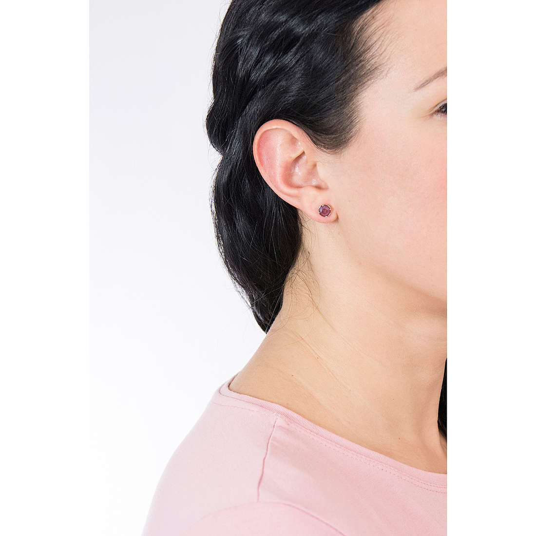 Brosway earrings Affinity woman BFF79 wearing