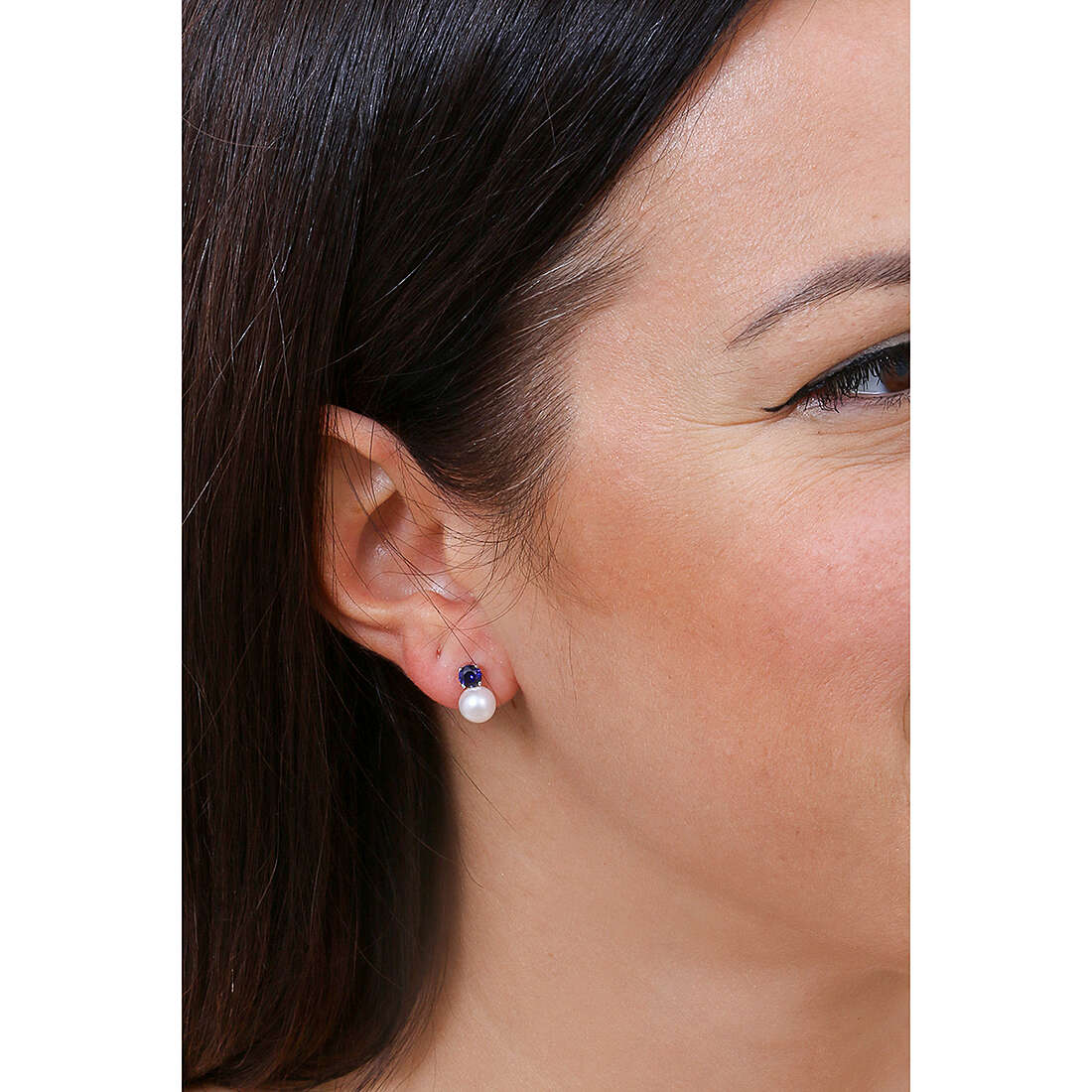 Comete earrings Storia di Luce woman ORP 745 wearing