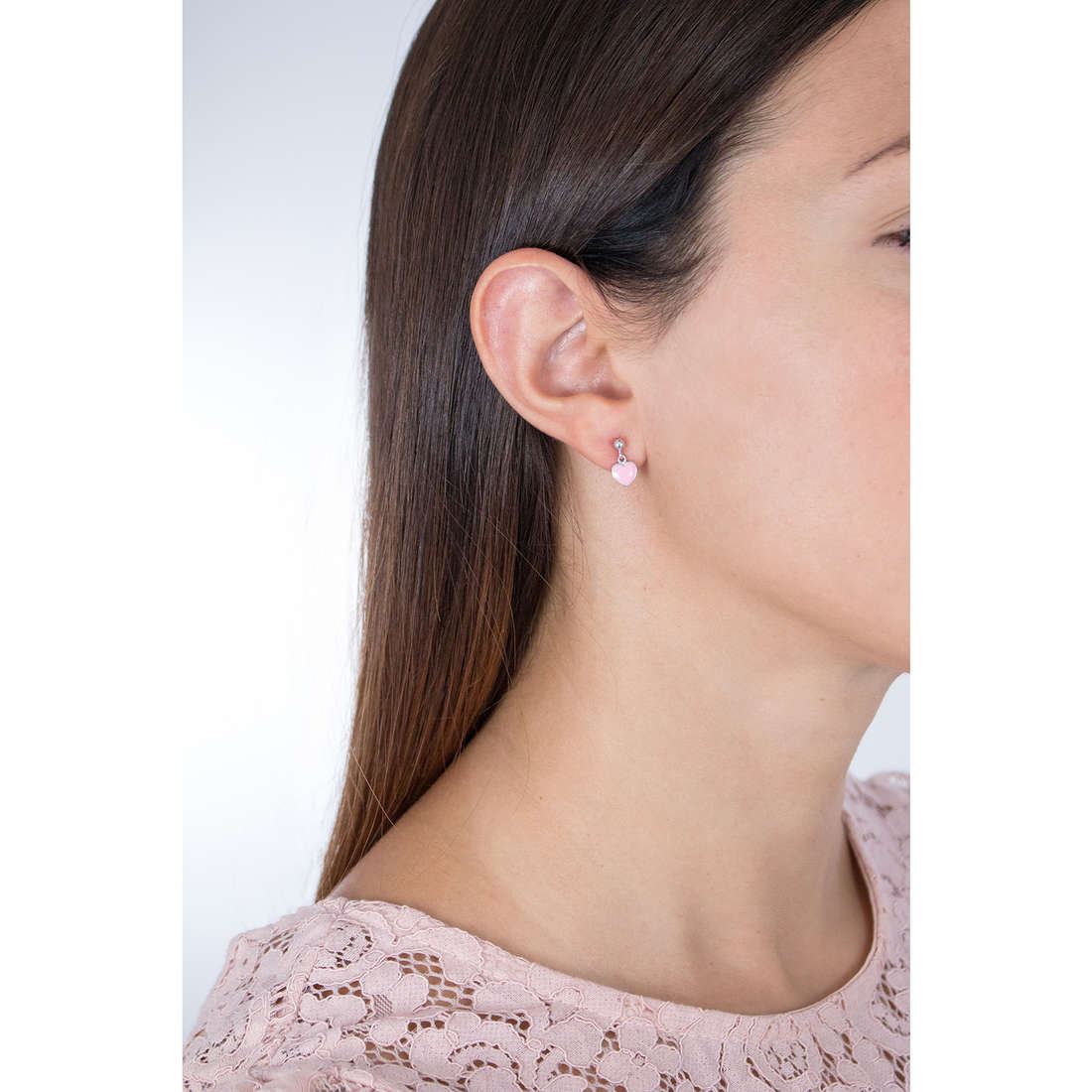 GioiaPura earrings Coccole woman WOM00350DL wearing