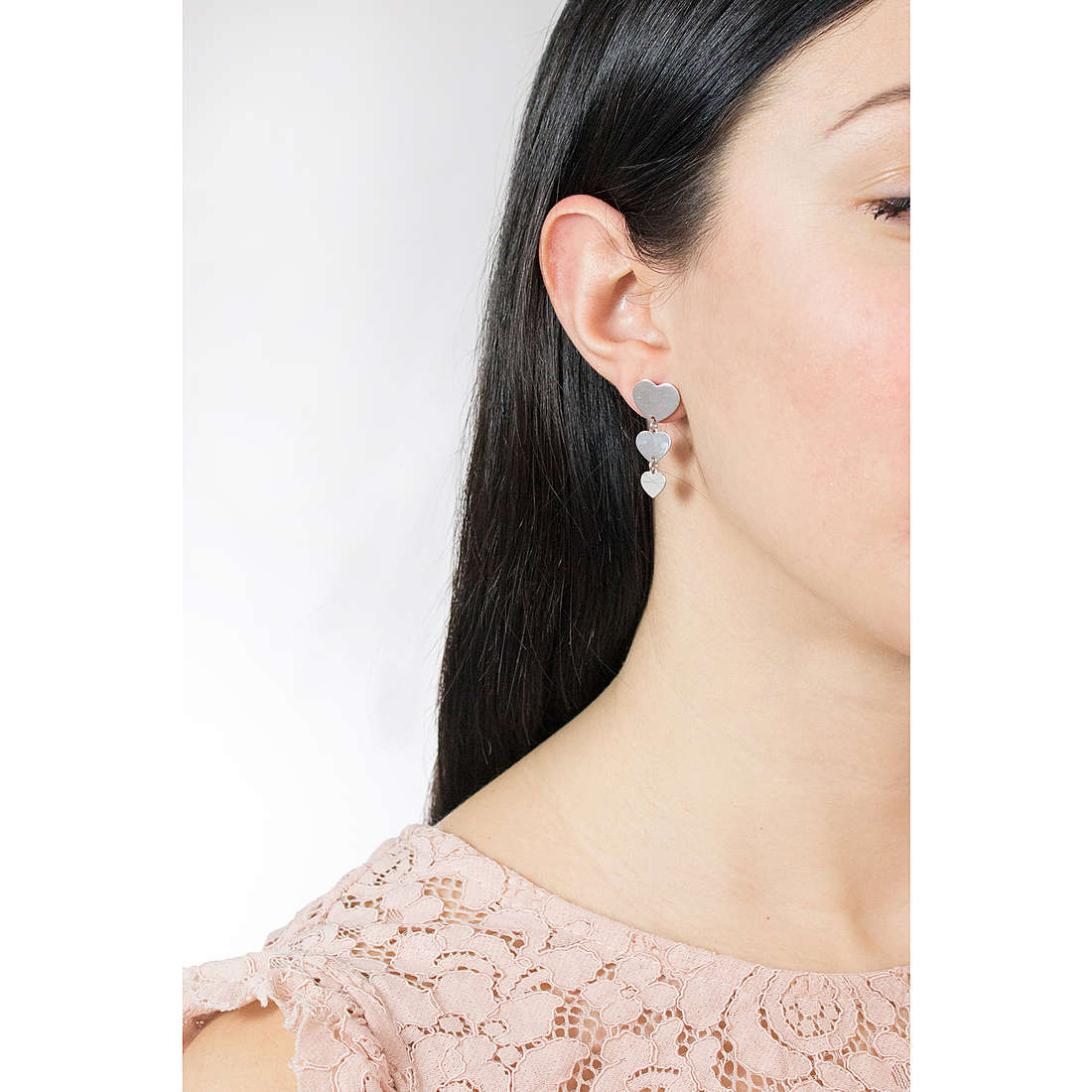 GioiaPura earrings woman GYOARW0231-S wearing