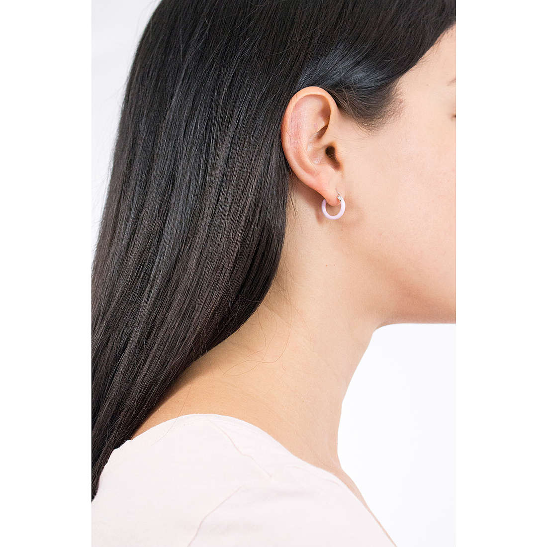 GioiaPura earrings woman GYOARW0289-P wearing
