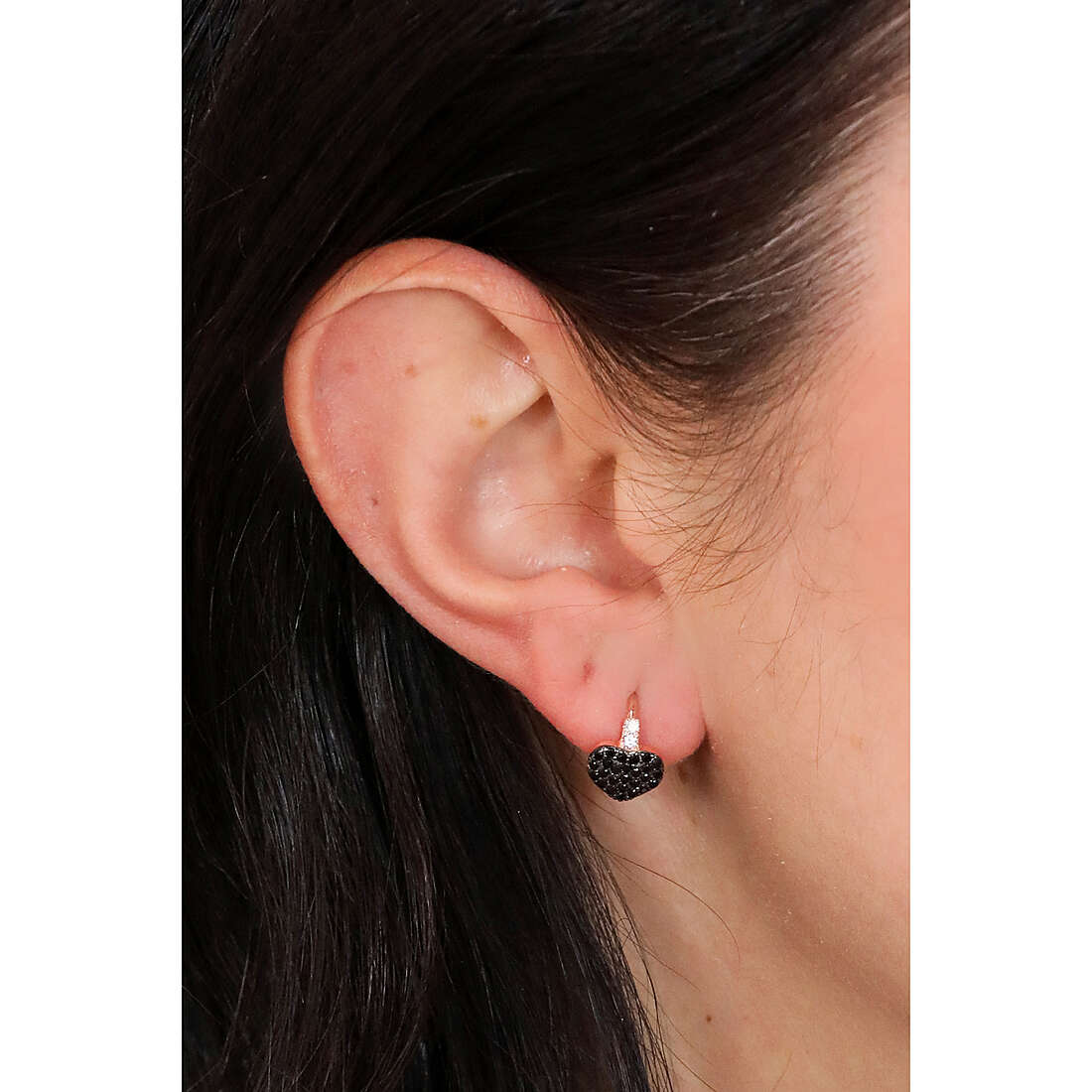 GioiaPura earrings woman GYOARZ0574-B wearing