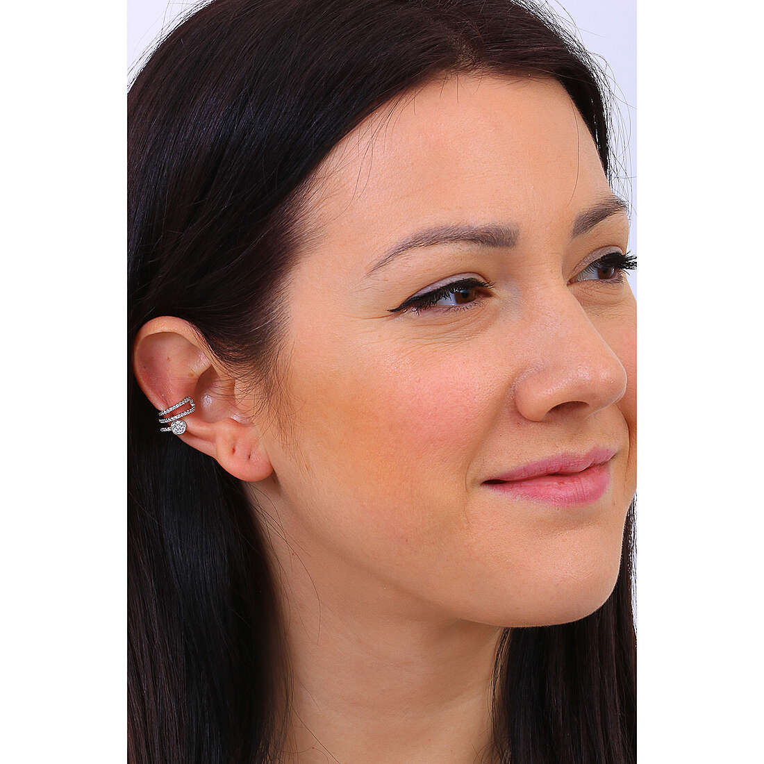 GioiaPura earrings woman GYOARZ0682-W wearing