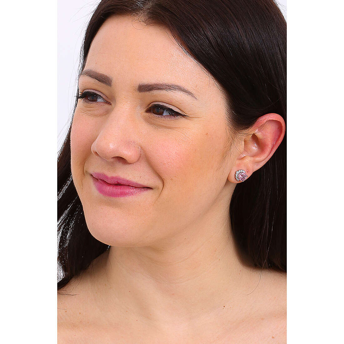 GioiaPura earrings woman INS028OR1090RHLP wearing