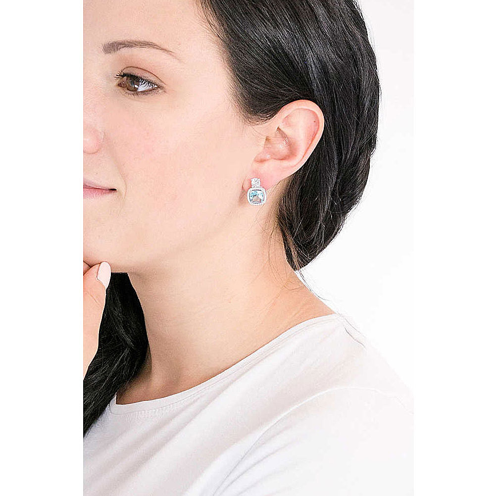 GioiaPura earrings woman INS028OR204AQ wearing