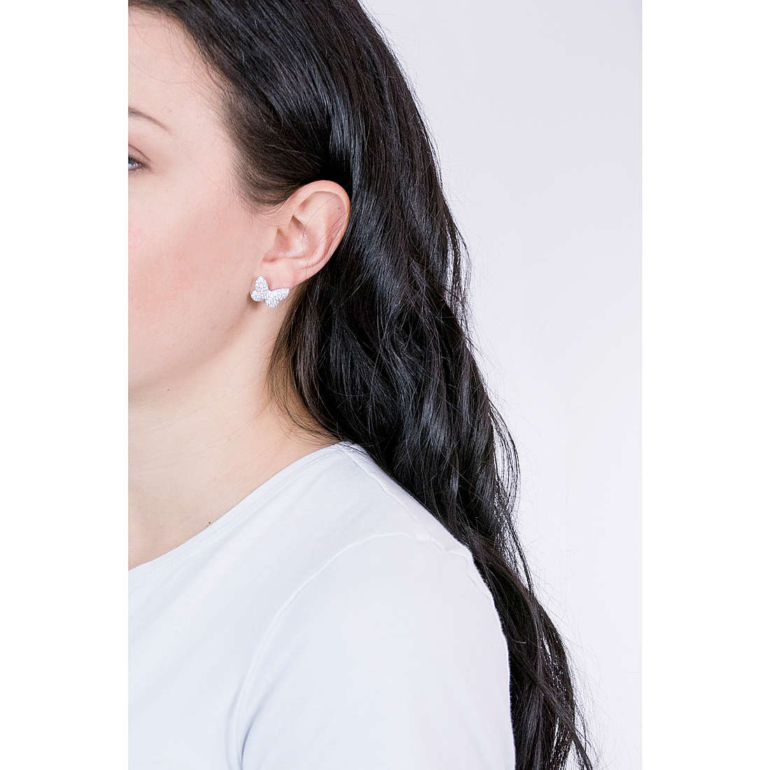 GioiaPura earrings woman INS028OR206 wearing