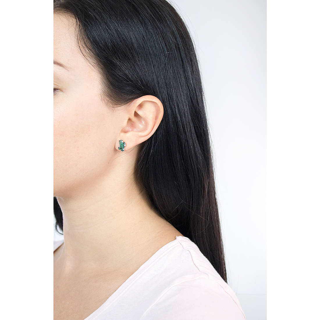 GioiaPura earrings woman INS028OR305 wearing