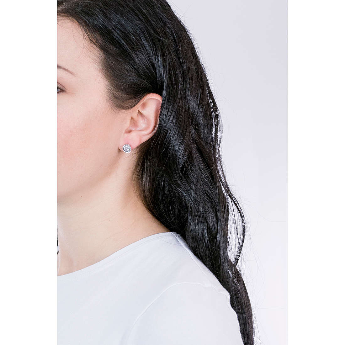 GioiaPura earrings woman INS028OR347 wearing