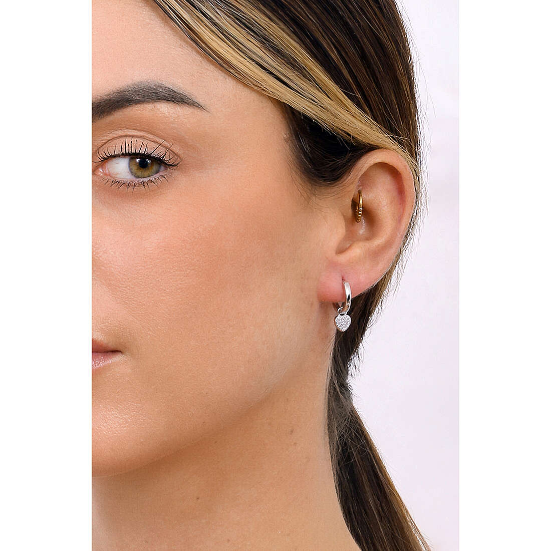 GioiaPura earrings woman INS028OR354 wearing