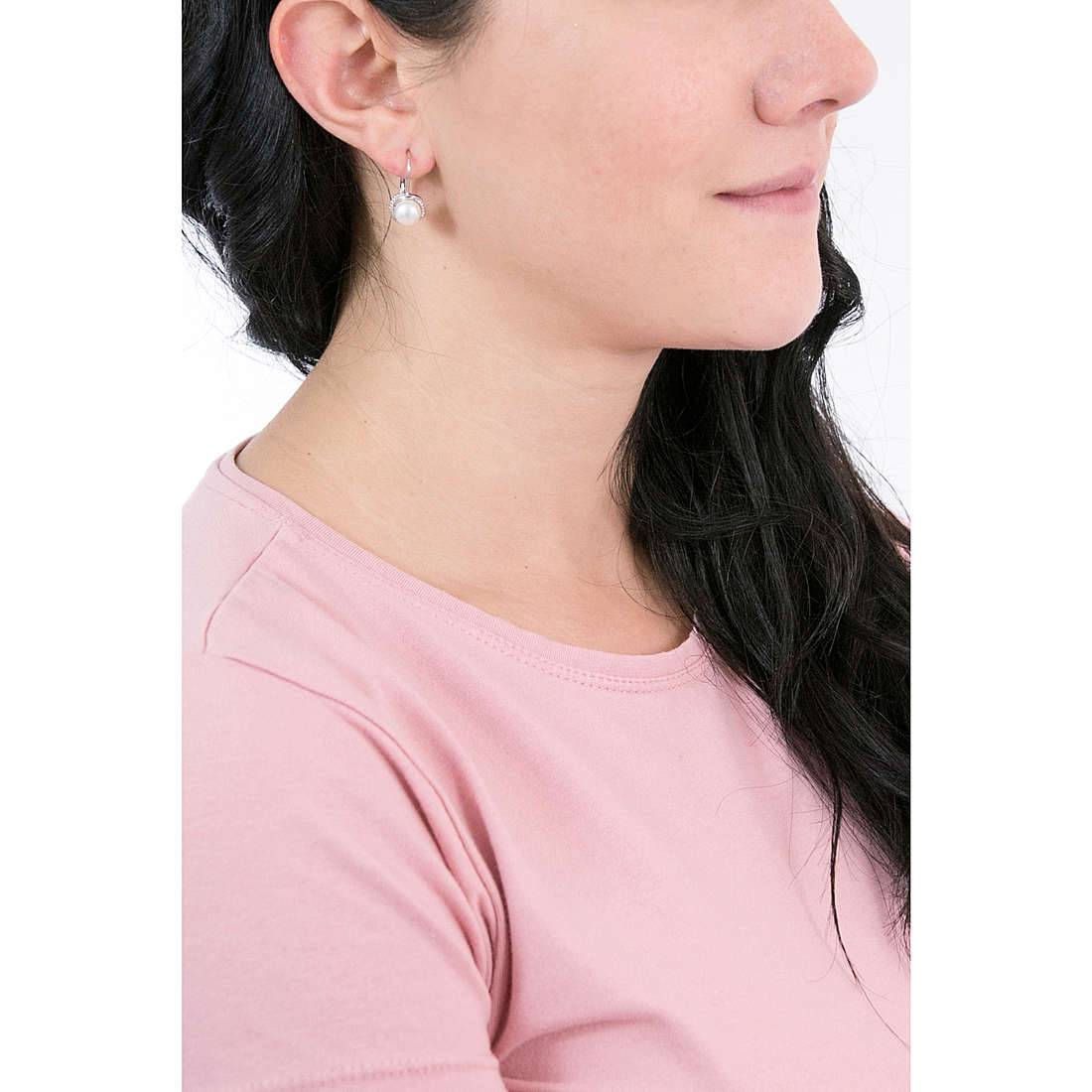 GioiaPura earrings woman INS028OR368 wearing
