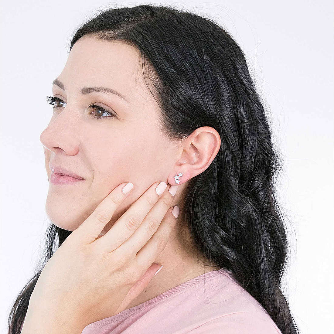 GioiaPura earrings woman INS028OR406 photo wearing