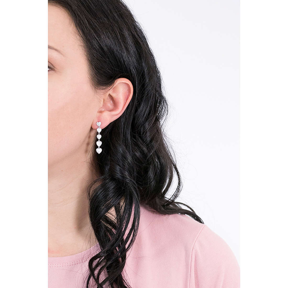 GioiaPura earrings woman INS028OR411 wearing