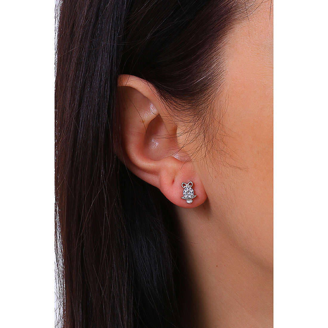 GioiaPura earrings woman INS028OR610 wearing