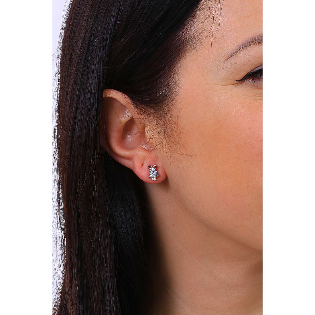 GioiaPura earrings woman INS028OR610 wearing