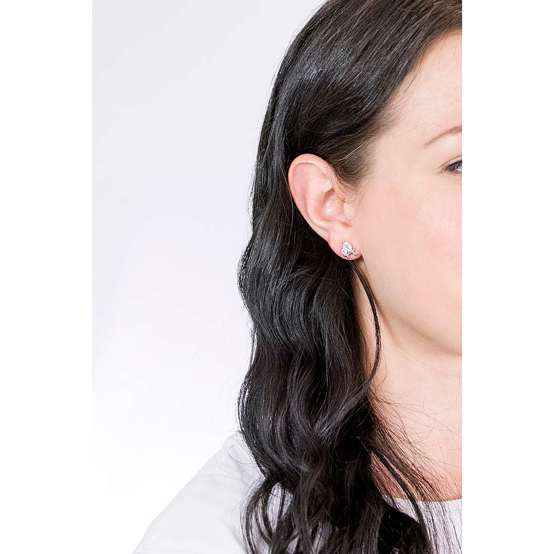 GioiaPura earrings woman INS028OR612 wearing